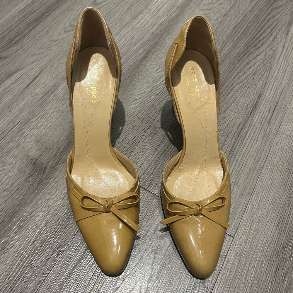 Kate Spade New York d'Orsay kitten heel pumps